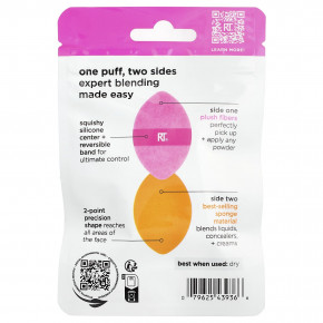 Real Techniques, Miracle 2-в-1 пуховка, 1 спонж в Москве - eco-herb.ru | фото