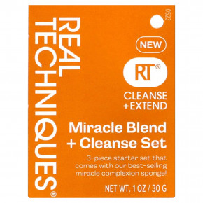 Real Techniques, Miracle Blend и очищающий набор, 3 продукта в Москве - eco-herb.ru | фото