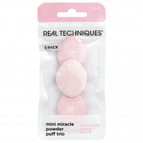 Real Techniques, Multi Miracle, пудра-пуховка, трио, 3 шт. в Москве - eco-herb.ru | изображение Real Techniques, Multi Miracle, пудра-пуховка, трио, 3 шт. в Москве - eco-herb.ru | фото