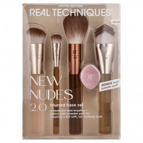 Real Techniques, New Nudes 2.0, базовый набор для растушевки, 5 предметов в Москве - eco-herb.ru | изображение Real Techniques, New Nudes 2.0, базовый набор для растушевки, 5 предметов в Москве - eco-herb.ru | фото