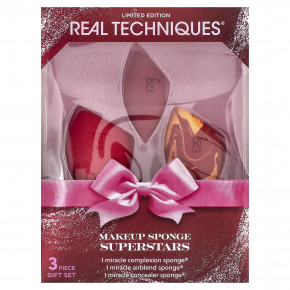Real Techniques, Superstars, спонжи для макияжа, набор из 3 шт. в Москве - eco-herb.ru | изображение Real Techniques, Superstars, спонжи для макияжа, набор из 3 шт. в Москве - eco-herb.ru | фото