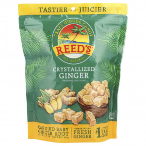 Reed's, Craft Ginger Candy, кристаллизованный имбирь, 454 г (16 унций) - описание | фото