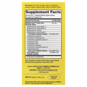 Renew Life, Colon Care Ultimate Flora™, пробиотик Colon Care, 60 веганских капсул с отсроченным высвобождением в Москве - eco-herb.ru | изображение Renew Life, Colon Care Ultimate Flora™, пробиотик Colon Care, 60 веганских капсул с отсроченным высвобождением в Москве - eco-herb.ru | фото