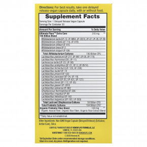 Renew Life, Extra Care, пробиотик Ultimate Flora™, 30 веганских капсул с отсроченным высвобождением в Москве - eco-herb.ru | фото