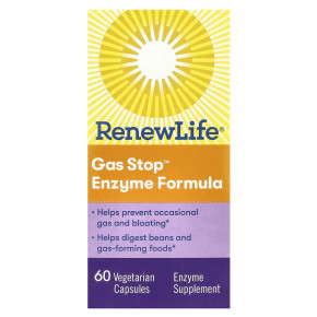 Renew Life, Gas Stop ™ Enzyme Formula, 60 вегетарианских капсул в Москве - eco-herb.ru | изображение Renew Life, Gas Stop ™ Enzyme Formula, 60 вегетарианских капсул в Москве - eco-herb.ru | фото