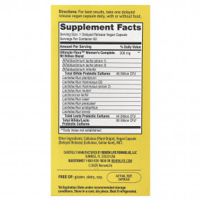 Renew Life, комплекс для женщин, пробиотик Ultimate Flora™, 90 млрд КОЕ, 60 веганских капсул с отсроченным высвобождением в Москве - eco-herb.ru | фото