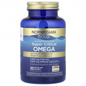 Renew Life, Norwegian Gold®, Super Critical Omega™, максимальная сила действия, 30 капсул из рыбьего желатина в Москве - eco-herb.ru | изображение Renew Life, Norwegian Gold®, Super Critical Omega™, максимальная сила действия, 30 капсул из рыбьего желатина в Москве - eco-herb.ru | фото