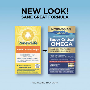 Renew Life, Norwegian Gold®, Super Critical Omega™, максимальная сила действия, 30 капсул из рыбьего желатина в Москве - eco-herb.ru | изображение Renew Life, Norwegian Gold®, Super Critical Omega™, максимальная сила действия, 30 капсул из рыбьего желатина в Москве - eco-herb.ru | фото