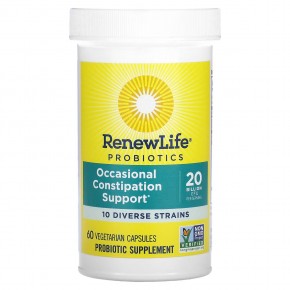 Renew Life, Ultimate Flora™, возврат пробиотиков в рацион, 60 веганских капсул в Москве - eco-herb.ru | фото