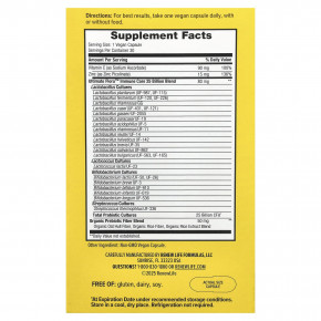 Renew Life, Ulitimate Flora™, пробиотик для ухода за иммунитетом, 30 веганских капсул в Москве - eco-herb.ru | фото