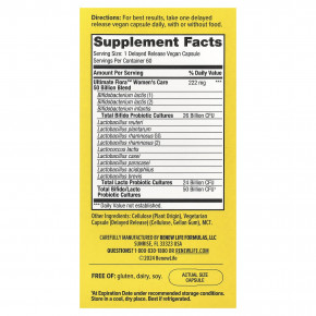 Renew Life, Ultimate Flora™, пробиотик, 50 млрд КОЕ, 60 веганских капсул с отсроченным высвобождением в Москве - eco-herb.ru | фото