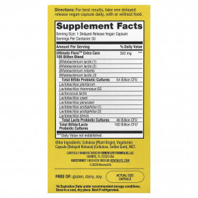 Renew Life, Ultimate Flora, пробиотик для пищеварения, 100 млрд КОЕ, 30 вегетарианских капсул в Москве - eco-herb.ru | фото