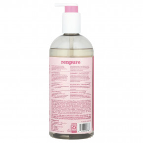 Renpure, Шампунь на растительной основе, розовая вода, 710 мл (24 жидк. унц.) в Москве - eco-herb.ru | фото
