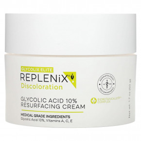 Replenix, Discoloration, обновляющий крем с 10% гликолевой кислотой, без отдушки, 50 г (1,7 унции) в Москве - eco-herb.ru | фото