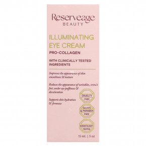 Reserveage Beauty, Beauty Illuminating Eye Cream, 15 мл (0,5 унции) в Москве - eco-herb.ru | фото