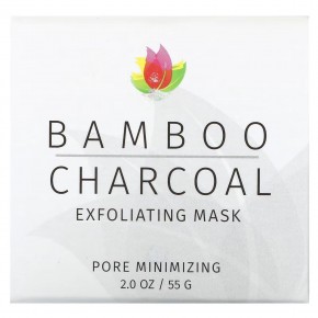 Reviva Labs, Bamboo Charcoal, отшелушивающая маска для сужения пор, 55 г (2 унции) в Москве - eco-herb.ru | фото
