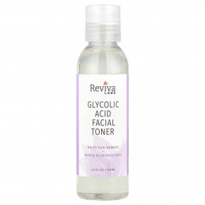 Reviva Labs, тоник для лица с гликолевой кислотой, 118 мл (4 жидк. унции) - описание | фото