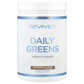 Revive, Daily Greens, ежедневная добавка с зеленью, эспрессо, 510 г (17,98 унции) в Москве - eco-herb.ru | фото