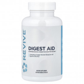 Revive, добавка для поддержки пищеварения, 90 вегетарианских капсул - описание | фото