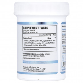 Revive, пробиотик, 30 вегетарианских капсул (Товар снят с продажи) в Москве - eco-herb.ru | фото