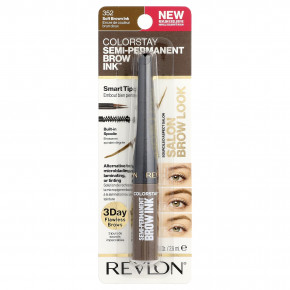 Revlon, Colorstay™, полуперманентная тушь для бровей, оттенок 352 Soft Brown, 2,8 мл (0,09 жидк. унции) в Москве - eco-herb.ru | изображение Revlon, Colorstay™, полуперманентная тушь для бровей, оттенок 352 Soft Brown, 2,8 мл (0,09 жидк. унции) в Москве - eco-herb.ru | фото