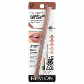 Revlon, Colorstay™, стойкий карандаш для губ, оттенок 630 нюдовый, 0,28 г (0,01 унции) в Москве - eco-herb.ru | фото
