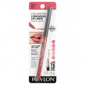 Revlon, Colorstay™, стойкий карандаш для губ, оттенок 650 розовый, 0,28 г (0,01 унции) в Москве - eco-herb.ru | фото