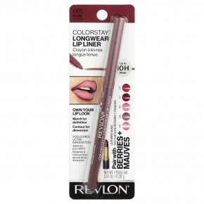 Revlon, Colorstay™, стойкий карандаш для губ, оттенок 665 сливовый, 0,28 г (0,01 унции) в Москве - eco-herb.ru | фото