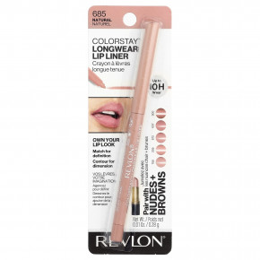 Revlon, Colorstay™, стойкий карандаш для губ, оттенок 685 Natural, 0,28 г (0,01 унции) в Москве - eco-herb.ru | изображение Revlon, Colorstay™, стойкий карандаш для губ, оттенок 685 Natural, 0,28 г (0,01 унции) в Москве - eco-herb.ru | фото