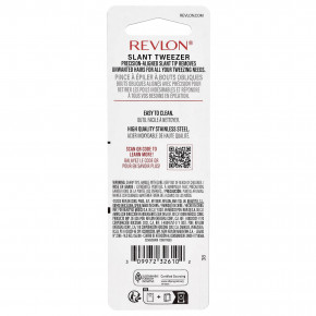 Revlon, скошенный пинцет, 1 шт. в Москве - eco-herb.ru | изображение Revlon, скошенный пинцет, 1 шт. в Москве - eco-herb.ru | фото
