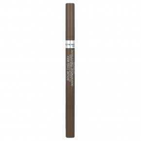 Rimmel London, Brow This Way, Карандаш для бровей Fill & Sculpt, средний коричневый цвет 002, 0,008 унции (0,25 г) в Москве - eco-herb.ru | фото