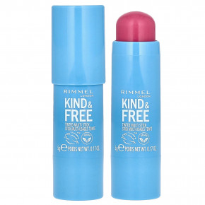 Rimmel London, Kind & Free, мультистик с тонирующим эффектом, 003 розовый, 5 г (0,17 унции) - описание | фото
