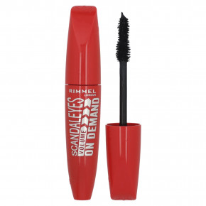 Rimmel London, Scandaleyes, Volume On Demand, очищающая тушь для ресниц, оттенок 001 насыщенный черный, 12 мл (0,4 жидк. унции) в Москве - eco-herb.ru | фото