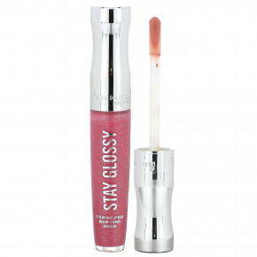 Rimmel London, Stay Glossy, блеск для губ, оттенок 160 Stay My Rose, 5,5 мл (0,18 жидк. унции) - описание