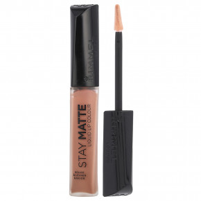 Rimmel London, Stay Matte, жидкая краска для губ, Be My Baby, 700, 6,5 мл (0,21 жидк. унц.) - подробнее Rimmel London, Stay Matte, жидкая краска для губ, Be My Baby, 700, 6,5 мл (0,21 жидк. унц.) - описание