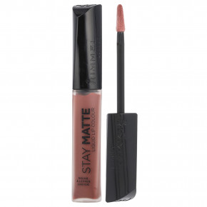 Rimmel London, Stay Matte, Liquid Lip Colour, 723 Troublemaker, 0.21 fl oz (6.5 ml) - подробнее Rimmel London, Stay Matte, Liquid Lip Colour, 723 Troublemaker, 0.21 fl oz (6.5 ml) - описание