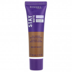 Rimmel London, Stay Matte, матирующая основа для полного покрытия, насыщенный оттенок 506, 30 мл (1 жидк. унц.) - описание