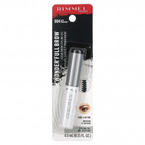 Rimmel London, Wonder'Full, очищающий гель для укладки бровей, оттенок 004 Clear, 4,5 мл (0,15 жидк. унции) в Москве - eco-herb.ru | фото