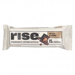 Rise Bar, Протеиновый батончик, мокко и миндаль, 60 г (2,1 унции) - описание