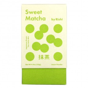 Rishi Tea, Sweet Matcha, рассыпчатый порошок, 125 г (4,4 унции) в Москве - eco-herb.ru | фото