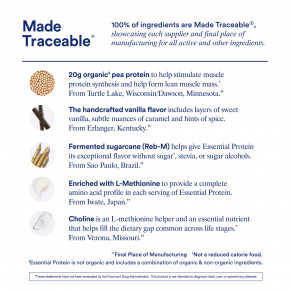 Ritual, Essential Protein, ежедневный коктейль, для беременности и послеродового периода, ваниль, 461 г (1 фунт) в Москве - eco-herb.ru | изображение Ritual, Essential Protein, ежедневный коктейль, для беременности и послеродового периода, ваниль, 461 г (1 фунт) в Москве - eco-herb.ru | фото