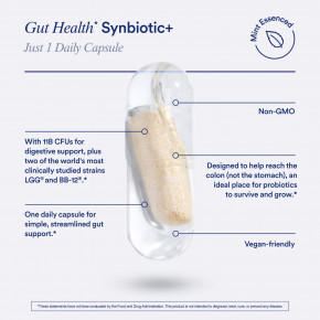 Ritual, Synbiotic+®, мята, 30 растительных капсул в Москве - eco-herb.ru | изображение Ritual, Synbiotic+®, мята, 30 растительных капсул в Москве - eco-herb.ru | фото