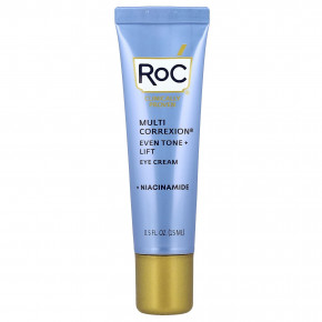 RoC, Multi Correxion®, Even Tone + Lift, крем для кожи вокруг глаз, 15 мл (0,5 жидк. Унции) - описание | фото