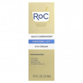 RoC, Multi Correxion®, Even Tone + Lift, крем для кожи вокруг глаз, 15 мл (0,5 жидк. Унции) в Москве - eco-herb.ru | фото