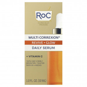 RoC, Multi Correxion®, восстановление и сияние, сыворотка для ежедневного приема с витамином C, 30 мл (1 жидк. унция) в Москве - eco-herb.ru | изображение RoC, Multi Correxion®, восстановление и сияние, сыворотка для ежедневного приема с витамином C, 30 мл (1 жидк. унция) в Москве - eco-herb.ru | фото
