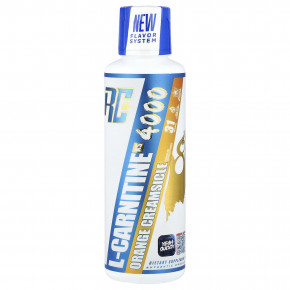 Ronnie Coleman, L-карнитин RS™ 4000, апельсиновый крем, 465 мл (15,72 жидк. унции) - описание | фото