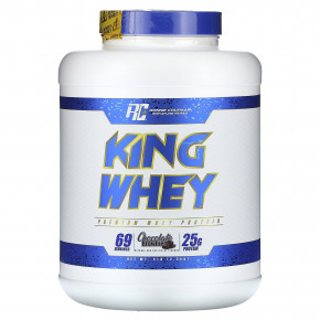 Ronnie Coleman, Signature Series, King Whey, шоколадный брауни, 2,3 кг (5 фунтов) - описание | фото