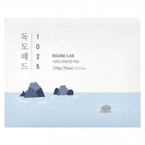 Round Lab, 1025 Dokdo Pad, 70 таблеток, 120 г (4,23 унции) в Москве - eco-herb.ru | фото