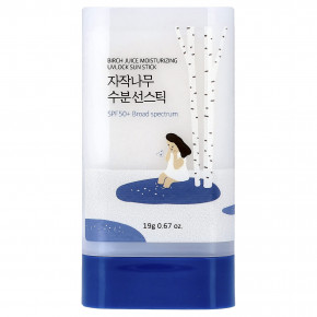 Round Lab, увлажняющий солнцезащитный стик с березовым соком, UVLock, SPF 50+, 19 г (0,67 унции) - описание | фото