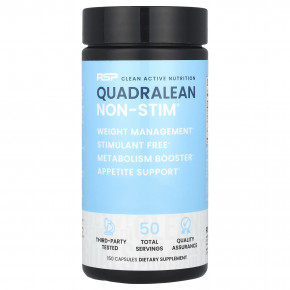 RSP Nutrition, QuadraLean Non-Stim®, 150 капсул в Москве - eco-herb.ru | изображение RSP Nutrition, QuadraLean Non-Stim®, 150 капсул в Москве - eco-herb.ru | фото